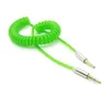 3.5mm AUX Audio Cable Male to Male For Phone Car Speaker MP4 Headphone Jack Spring Cables