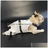 Abbigliamento per cani Designer Abbigliamento per cani Tute per animali di lusso Abbigliamento con motivo a lettera Giacca Sling Tuta Costumi Moda Confortevole Bla Dh9Wi