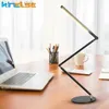 Tischlampen Khelse 8W Moderne Büro-Schreibtischlampe Swing Long Arm LED-Schreibtischlampe Dimmer Augenpflege-Tischleuchte Energiesparende Arbeitszimmer-Desktop-Leuchte YQ240316