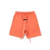 EssentialShorts Designer Shorts Men Short Five Ponts Calças Casual Cheia de Casais Casais High Street Moda de moda American Sports Fog Double Track Shorts