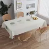 Table Cloth Nordic Modern Rectangle Tablecloth Holiday Party Decorations Reusable Waterproof Cover For Kitchen Dining Decor