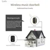Doorbells 110DB Self-powered Waterproof Wireless Doorbell Home Calling Bell No Battery Required Button US EU UK PlugH240316