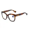 Sonnenbrille Retro Mode Lesebrille Weitsichtigkeit HD-Brille 1,0 bis 3,5 großer Rahmen Anti-Blaulicht-Presbyopie