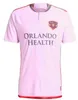 24/25 Orlando City SC MLS Maillots de football Kit homme Maillots de football Primaire Accueil Violet Le Mur Away Blanc Héritage F.TORRES L.MURIEL OJEDA JANSSON McGUIRE KARA