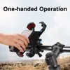 Joyroom Motorcycle Phone Mount 자전거 핸들 바를위한 군용 방지 자전거 전화 홀더 iPhone Huawei Samsung과 호환됩니다.