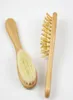 Petite brosse en bois pour bébé, en laine naturelle Pure, peigne, brosse à shampoing, portable, douce et confortable, brosse à barbe en laine 5620988