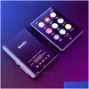 MP3 MP4 Player MP3 MP4 Player Ruizu M7 Metal Player Bluetooth 5.0 Wbudowany głośnik 2,8 cala Duży dotyk SN z E-Book Recoring Dhghj