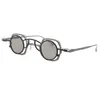 Дизайнерские солнцезащитные очки в стиле стимпанк для женщин и мужчин Бренд-дизайнер Лучшее качество Солнцезащитные очки Rigards Титановые ультралегкие оттенки с линзами UV400 Lunette De Soleil