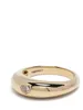 Sydney Evan 14kt Yellow Gold Puffy Band Diamond Signet Ring14kt Yellow Gold Puffy Band Diamond Signet Ring Ring Smycken Förlovningsring Anpassad designer för Rose Gold