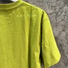 Heren T-shirts 2023 Nieuw Fluorescerend Groen Vintage Gewassen Batik Cav Empt C.E T-shirt Heren Dames 100% Katoen Mobiele Telefoon Bedrukking Cavempt Tee Q240316