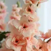 2Pcs Moisturizing 3D Delphinium Real Touch Artificial Flowers Hyacinth Fake Flowers Home Wedding Event Decor Flower Arrangement 240306