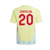 2024 2025 Maglie da calcio Euro Pedri Gavi Lamine Yamal Morata Carvajal Olmo Asensio Ferran Rodrigo Cucurella 24 25 Meni spagnola Kid Kit Shirt Fan Player