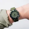 Горячая распродажа Relojes Montre Luxe Original Citizens Promaster Eco Drive Мужчины часы Green Dial Date Watch High Caffice Designer Mens Watch 1587