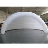 wholesale Promotional Canopy Inflatable Air Dome With LED Lights White Igloo Wedding pub stage Tent for Trade Show