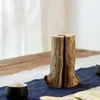 Vasi Piccolo vaso in legno Mini fiore pianta cilindro cinese design bonsai