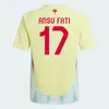 2024 Hiszpanne koszulki piłkarskie fani gracz wersja 20 21 23 23 24 Espana Rodrigo Asension Morata Gavi Koke Ferran Pedri Olmo Gaya 2024 Football Shirt Gk Men Set Kid Kit Women Women