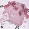 Sacos de ombro retalhos arco para mulheres saco de axilas japonês kawaii bolsas femininas grande capacidade bolsas mujer doces