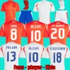 2024 Chile Soccer Jerseys Chilean 24 25 fanów Wersja Vidal Alexis Sanchez Felipe Medel E.vargas Men Men Koszulki piłkarskie