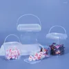 Storage Bottles PP Jars Clear Container Plastic Bucket With Lid Airtight For Bulk Food 280ML/500ML/1L/2L