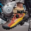 Fietsschoenen Motorlaarzen Heren Casual Ultrafijne Vezel Rijsport Racing Sneakers