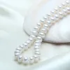 Cauuev Verbazingwekkende prijs AAAA hoge kwaliteit natuurlijke zoetwaterparel ketting voor vrouwen 3 kleuren8-9mm parel sieraden hangers gift 240305