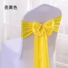 10100pcs Satin Chair Bow Sashes Wedding Knots Ribbon Butterfly Ties For Party Event el Banquet Home Decoration 240307