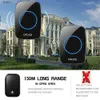 Doorbells Wireless battery free requires doorbells self powered transmitters smart home phone rings plug receivers H240322