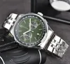 Mens BR 1884 Wristwatches New designer Quartz movement Watches Top Brand Ber Hot clock Stainless steel strap men fashion Luxury men Watch #932