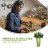 Decoratieve bloemen Simulatie Bloempaal Verpakkingsmateriaal Kunstmatig met bladeren Stengels Roos Bloemen