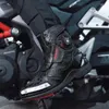 Fietsschoenen Heren Professionele Motorlaarzen Lichtgevend Leer Moto Competitie Motor