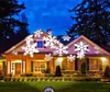 Effects Outdoor Christmas Moving Snow Laser Projector Stage Spotlight Snowflake Landscape Garden Lawn Light DJ Disco7417934