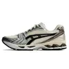 Designer Gel Kayano14 Y2K Sneakers che corre uomini donne allenatori casual vintage in pelle nere verde ossidiano crema grigio bianco argento bassa atletica sportiva da esterno scarpe sportive