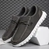 Sapatos casuais fujeak ginásio tênis masculinos moda leve mocassins plus size confortável plana antiderrapante jogging ao ar livre