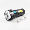 Светодиодный фонарик, сильный дальний свет, уличная зарядка через USB, многофункциональный рабочий фонарь, мини-фонарик 850011