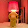 Bordslampor Claeted Naughty Boy Creative Table Lamp Unik LED -veck Läsning Belysning sovrummet nattljus barn gåva YQ240316