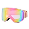 Erkek ve kadınlar için yeni çift katmanlı anti sis kayak gözlükleri açık dağcılık rüzgar geçirmez gözlük