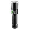 Telescopic LED utomhus USB -laddningsbar COB -sida bärbar mini högljus ficklampa 639385