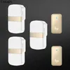 Doorbells Intelligent wireless doorbell without battery waterproof kit home and outdoor dynamic ring (gold)H240316