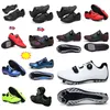 Hombres Deportes Ciclismo Suciedad Mtbq Rwoad Bicicleta Velocidad Plana Ciclismo Zapatillas Pisos Bicicleta de Montaña Calzado SPD Tacos Zapatos GAI 55852 s