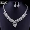 Huami Banquet Top Quality Fine Jewelry for Women Dress Accessorie BridesmaidsギフトスタッドイヤリングレディファッションパーティーBijoux 240228