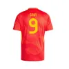 2024 2025 Maglie da calcio Euro Pedri Gavi Lamine Yamal Morata Carvajal Olmo Asensio Ferran Rodrigo Cucurella 24 25 Meni spagnola Kid Kit Shirt Fan Player
