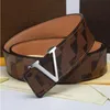 High Quality Big Buckle Men Luxury Belt Genuine Leather Women Cowskin Designer Belts Men's Fashion Accessories 100-125 cm205S