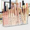 Förvaringslådor Makeup Brush Organizer Desk klart för skrivbordsbadet Bänkskugga Hemskugga Penna