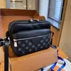 borsa a tracolla di marca borsa nera da uomo borsa a tracolla a tracolla da uomo in pelle cinghie in nylon borse a tracolla borse firmate borsa da donna 3 pezzi set di alta qualità