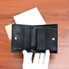 Lüks Kadın Kart Tutucu Cüzdan Klasik Deri Deri PVC Günlük Stil Kredi Kartı Sahipleri Kısa Flip Kapak Cüzdan Kapak Çantası Lady Coin Pouch Hediye Kutu