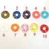 20pcslot 3D fynd fyllda leksaker Glitter säkerhetsögon nonwovens Hard Washer Clear Plush Doll Round Plastic Safety Eyes 240305