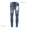 Jeans nödställda motorcykelcyklist Jean Rock Skinny Slim Ripped Hole Letter Top Quality Brand Hip Hop Denim Pants 480