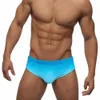 Homens Swimwear Novo Mens Triângulo Maiô com Gradiente Europeu Americano Moda Baixa Condição Biquíni e Almofadas de Surf de Verão Secagem Rápida 240315