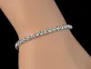 Rhinestones Stretch Bangle Wedding Armband Brudsmycken Billiga pärlarmband för brudparty Kvällsklänning