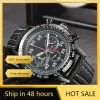 Newly Original Brand Luxury Men Watches Leather Strap Automatic Date Daily Waterproof Quartz Best Designer Top AAA Clocks